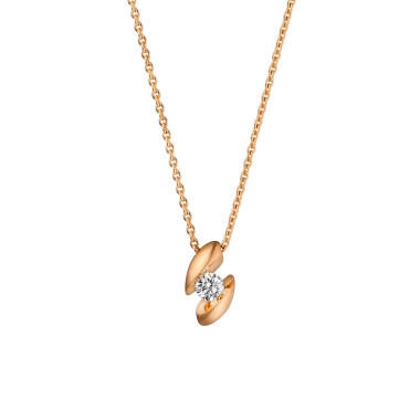         Roségold, Halsschmuck, Schaffrath CALLA Collier
