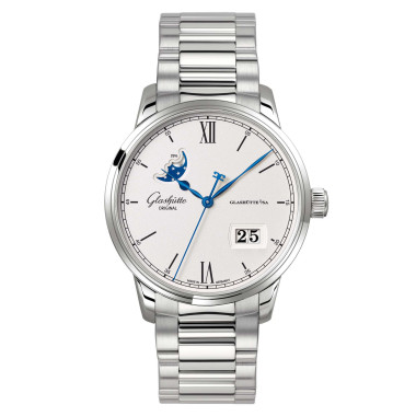         Automatik, Glashütte Original Senator Excellence Panoramadatum Mondphase