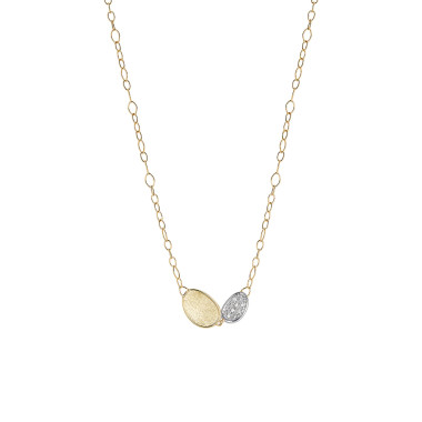        Weißgold, Halsschmuck, Marco Bicego Lunaria Halskette