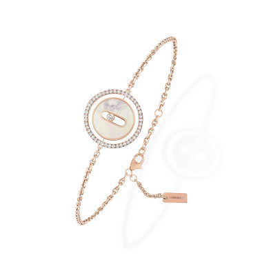         Roségold, Armschmuck, Messika Lucky Move Armband KM Perlmutt