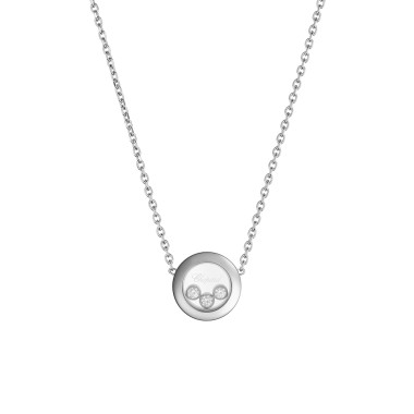         Weißgold, Halsschmuck, Chopard Happy Diamonds Icons Halskette