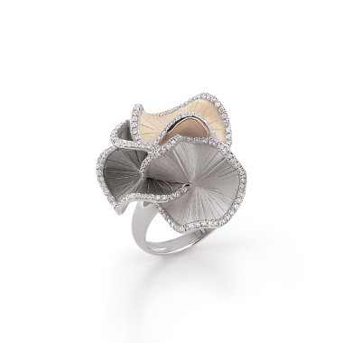         Gold farbig beschichtet, Ringe, Annamaria Cammilli Sultana Ring