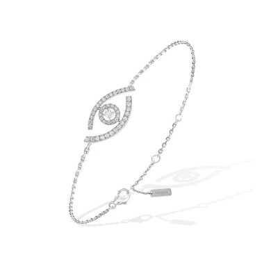         Weißgold, Armschmuck, Messika Lucky Eye Armband