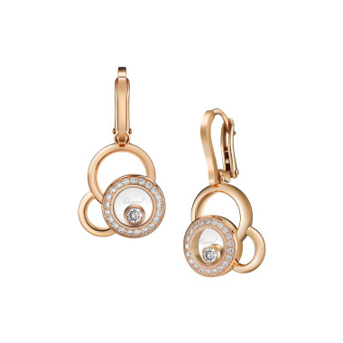         Roségold, Ohrringe, Chopard Happy Dreams Ohrstecker