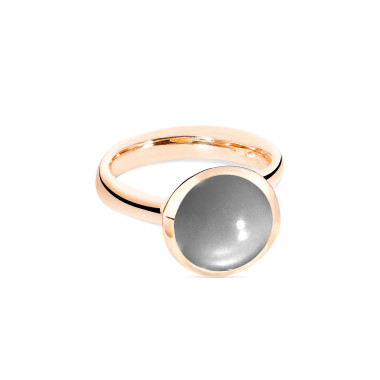         Roségold, Ringe, Tamara Comolli BOUTON Ring Large mit Mondstein