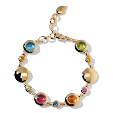         Gelbgold, Armschmuck, Tamara Comolli BOUTON Armband 'Candy' 