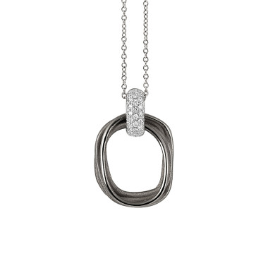         Weißgold, Halsschmuck, Annamaria Cammilli Tie Chic Halskette