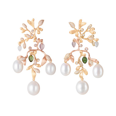         Roségold, Ohrringe, Ole Lynggaard Copenhagen Gipsy Ohrringe