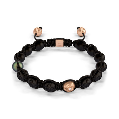         Roségold, Armschmuck, Shamballa Jewels Braided Armband