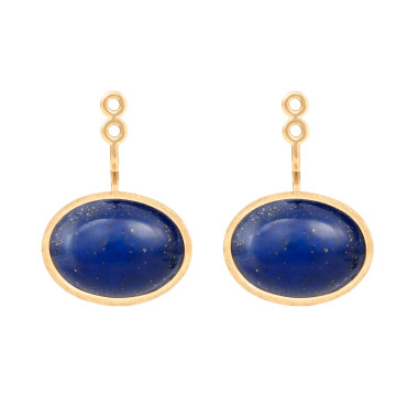         Gelbgold, Ohrringe, Ole Lynggaard Copenhagen Lotus Einhänger für Ohrringe