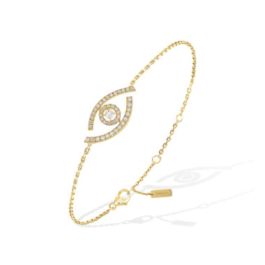         Gelbgold, Armschmuck, Messika Lucky Eye Armband