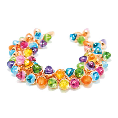         Roségold, Armschmuck, Tamara Comolli MIKADO Flamenco Armband 'Candy'