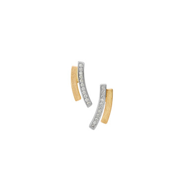         Rotgold, Ohrringe, Schmuckwerk Saturn Ohrstecker
