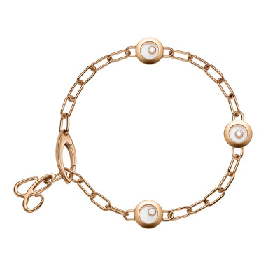         Roségold, Armschmuck, Chopard Happy Diamonds Icons Armband