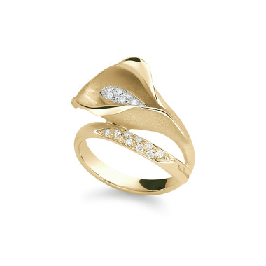         Gelbgold, Ringe, Cammilli Calla Ring