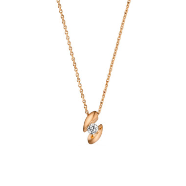         Roségold, Halsschmuck, Schaffrath CALLA Collier