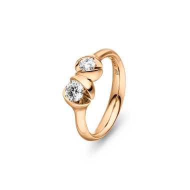         Roségold, Ringe, Schaffrath CALLA Diamantring