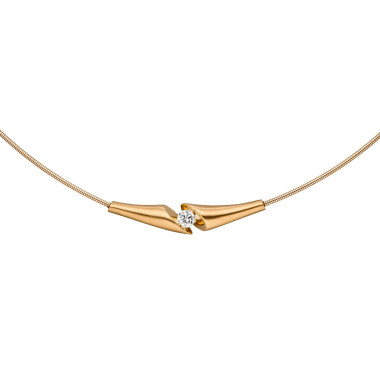         Gelbgold, Halsschmuck, Schaffrath CALLA Collier