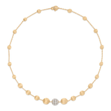         Weißgold, Halsschmuck, Marco Bicego Africa Alta Halskette