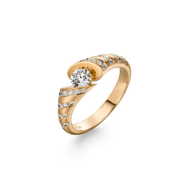         Gelbgold, Ringe, Schaffrath CALLA Diamantring