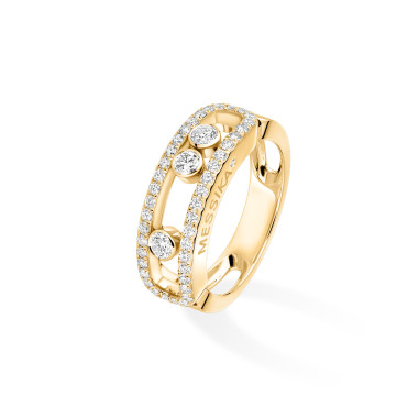         Gelbgold, Ringe, Messika Move Classique Pavé Ring