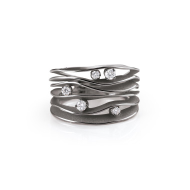         Gold farbig beschichtet, Ringe, Annamaria Cammilli Dune Ring