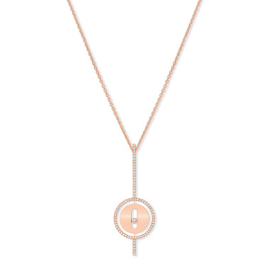        Roségold, Halsschmuck, Messika Lucky Move Arrow Collier