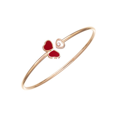         Roségold, Armschmuck, Chopard Happy Hearts Wings Armreif