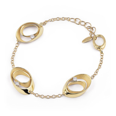        Gelbgold, Armschmuck, Annamaria Cammilli Dune Armband