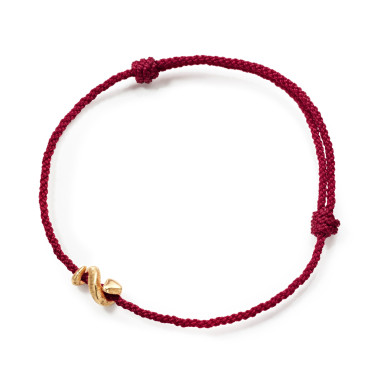         Nylon, Armschmuck, Ole Lynggaard Copenhagen Snakes Kordelarmband