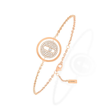         Roségold, Armschmuck, Messika Lucky Move Pavé PM Armband