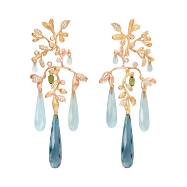         Roségold, Ohrringe, Ole Lynggaard Copenhagen Gipsy Ohrringe