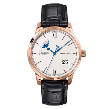         Automatik, Glashütte Original Senator Excellence Panoramadatum Mondphase