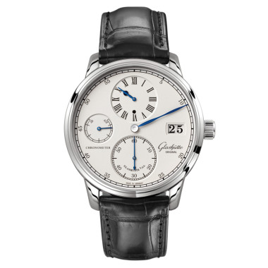         Handaufzug, Glashütte Original Senator Chronometer
Regulator