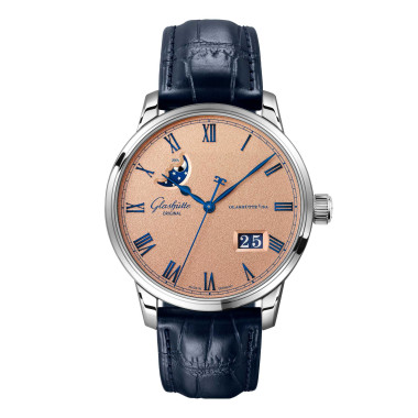         Automatik, Glashütte Original Senator Excellence Panoramadatum Mondphase