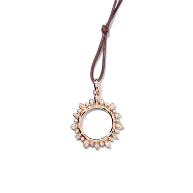         Roségold, Halsschmuck, Tamara Comolli GYPSY Sun Anhänger 'Classic' Large