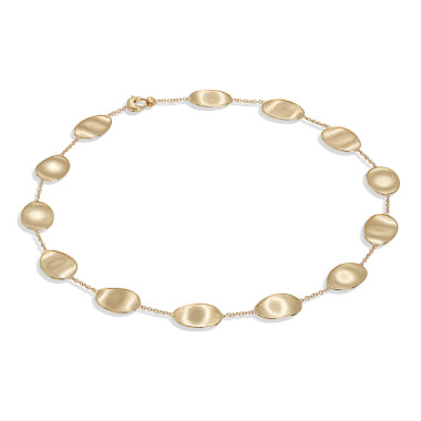         Gelbgold, Halsschmuck, Marco Bicego Lunaria Halskette