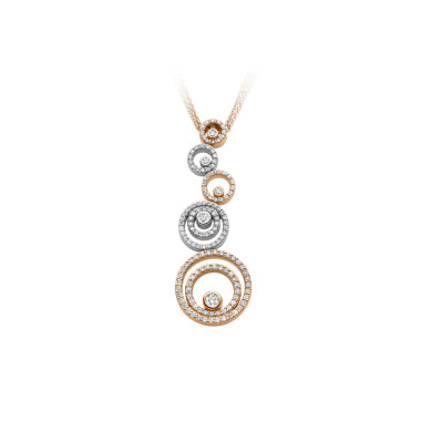         Weißgold, Halsschmuck, Leo Wittwer Panta rhei® Anhänger