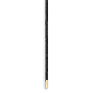         Seide, Halsschmuck, Ole Lynggaard Copenhagen Doppel Design Schnur schwarz