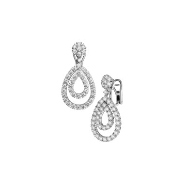         Weißgold, Ohrringe, Chopard L'Heure du Diamant Ohrhänger