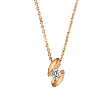         Roségold, Halsschmuck, Schaffrath CALLA Collier