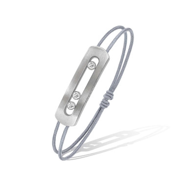         Titan, Armschmuck, Messika Move Titanium Naturel Armband mit Schnur