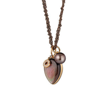         Silber, Halsschmuck, Gellner Melange Halskette