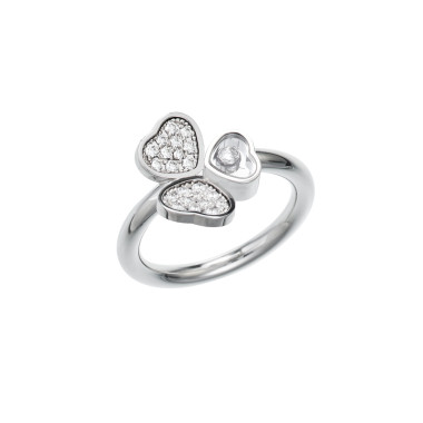         Weißgold, Ringe, Chopard Happy Hearts Ring