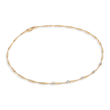         Weißgold, Halsschmuck, Marco Bicego Marrakech Couture Halskette