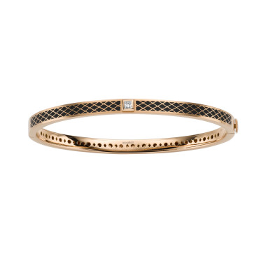         Roségold, Armschmuck, Leo Wittwer Men Armreif