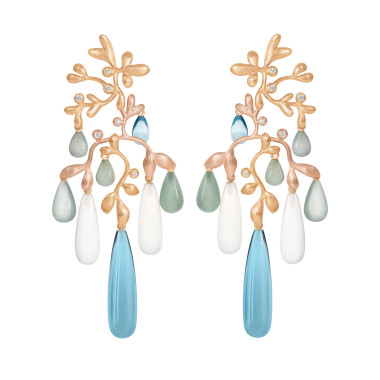         Roségold, Ohrringe, Ole Lynggaard Copenhagen Gipsy Ohrringe