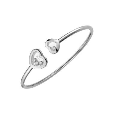         Weißgold, Armschmuck, Chopard Happy Diamonds Icons Armreif