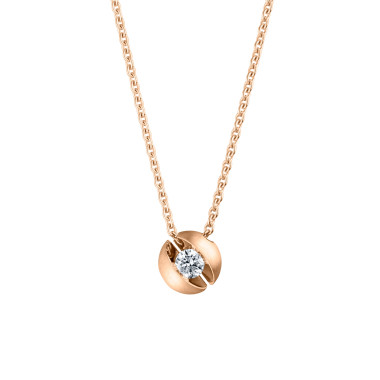         Roségold, Halsschmuck, Schaffrath CALLA Collier
