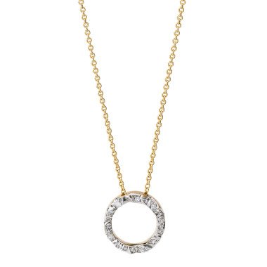         Gelbgold, Halsschmuck, Schmuckwerk Alpen Halskette